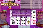4-Line Aces and Faces Videopoker